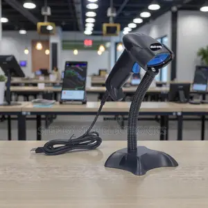 Usb Handheld Barcode Scanner Lightweight Ergonomic Comfortable Grip