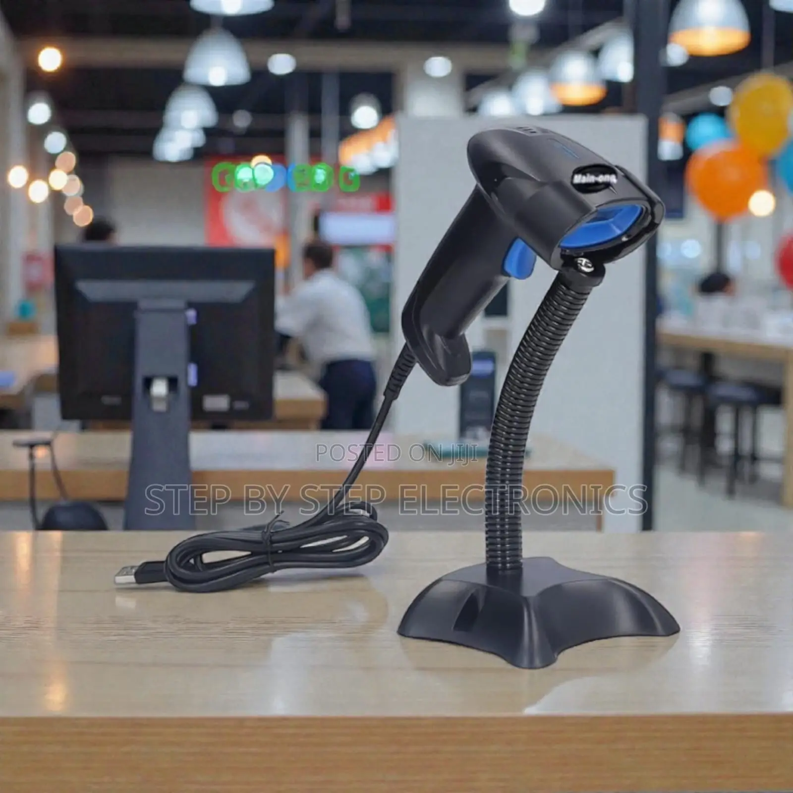 Usb Handheld Barcode Scanner Over 300 Scans Per Second High Efficiency