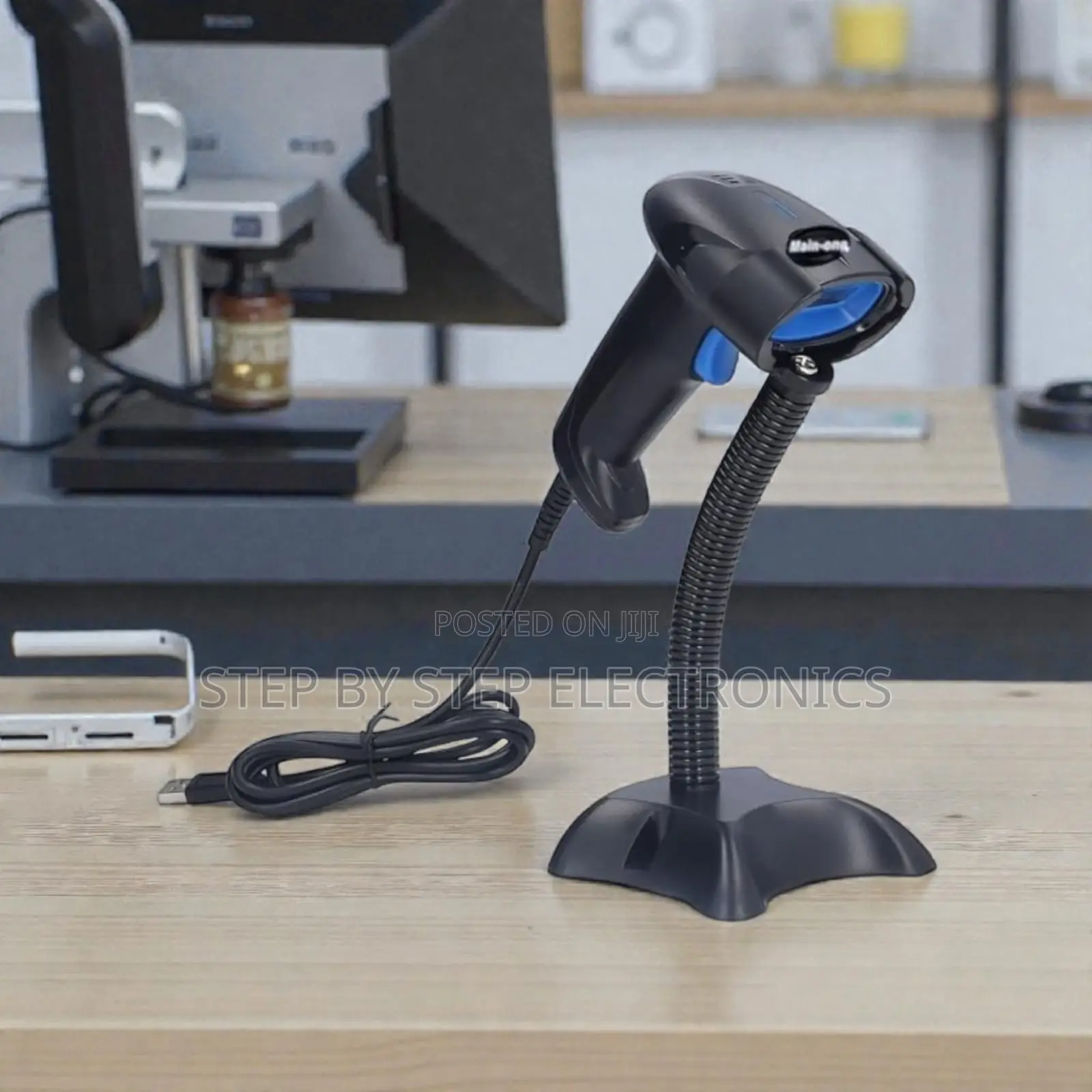 Handheld Barcode Scanner Automatic Detection Quick and Accurate Reads