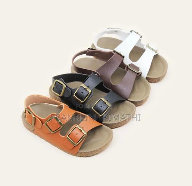 Kids' Cock Sandals Pure Leather. Size 31-36. - thumbnail 4