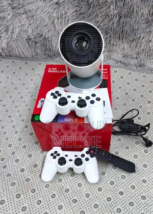 Hy300 Pro + Game Console Android Mini Projector