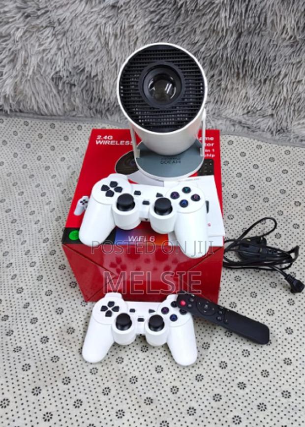 Hy300 Pro + Game Console Android Mini Projector