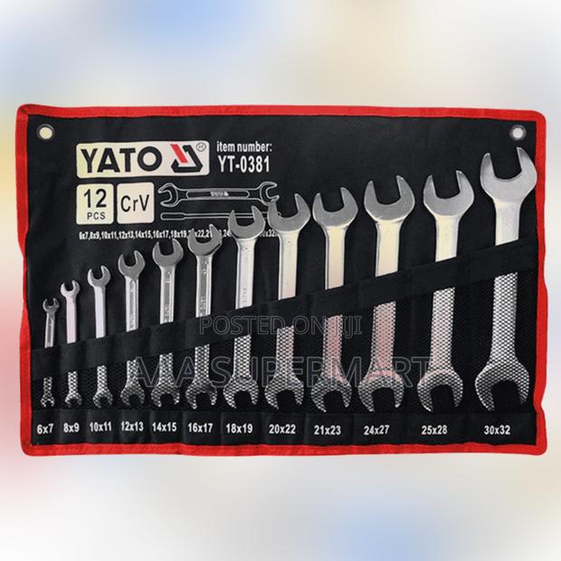 Yt-0381 Doe Spanner Set 6-32mm 12pcs