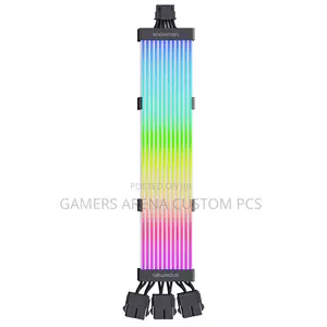 Strimer Argb Graphics Card Pci-E 5.0 12+4 Pin Wide Extension Cable.