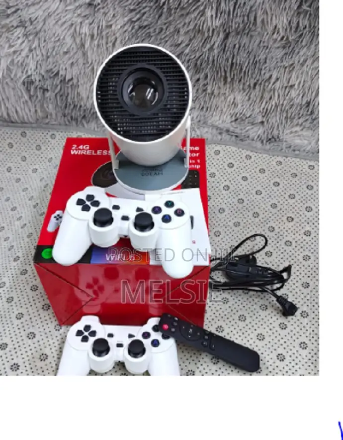 Hy300 Pro + Game Console Android Mini Projector