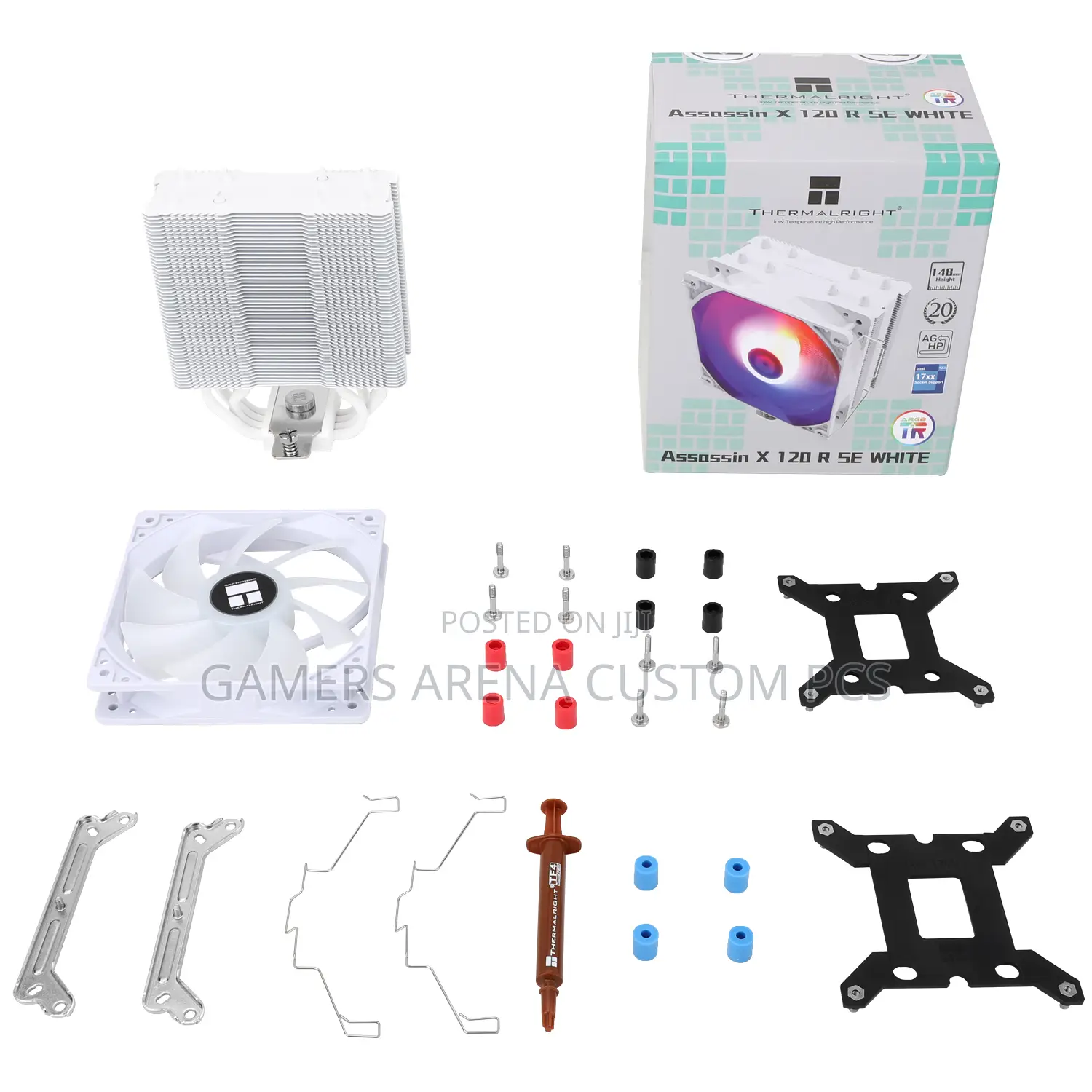 Thermalright Assassin X120 Refined Se Cpu Air Cooler Amd Intel White
