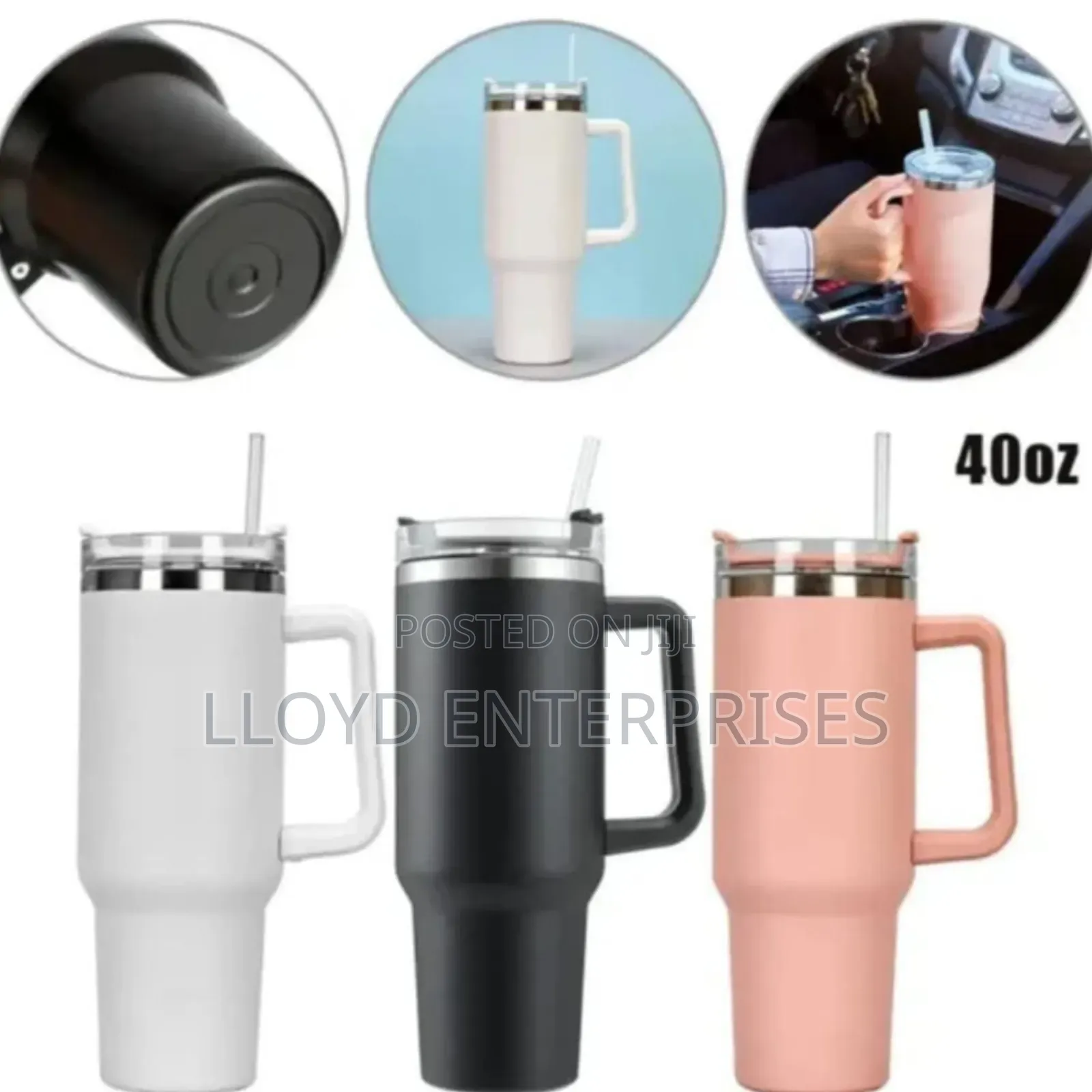 Plain 1200ml Stanley Thermo Mugs