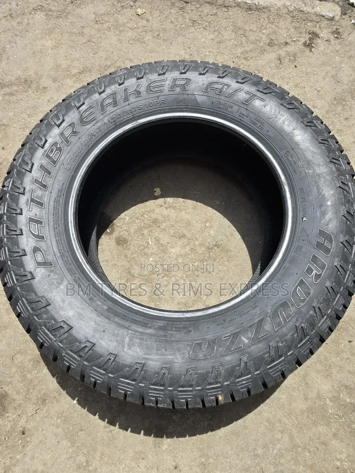 265 /65 R17 Ardduzza Tyres (All Terrein)