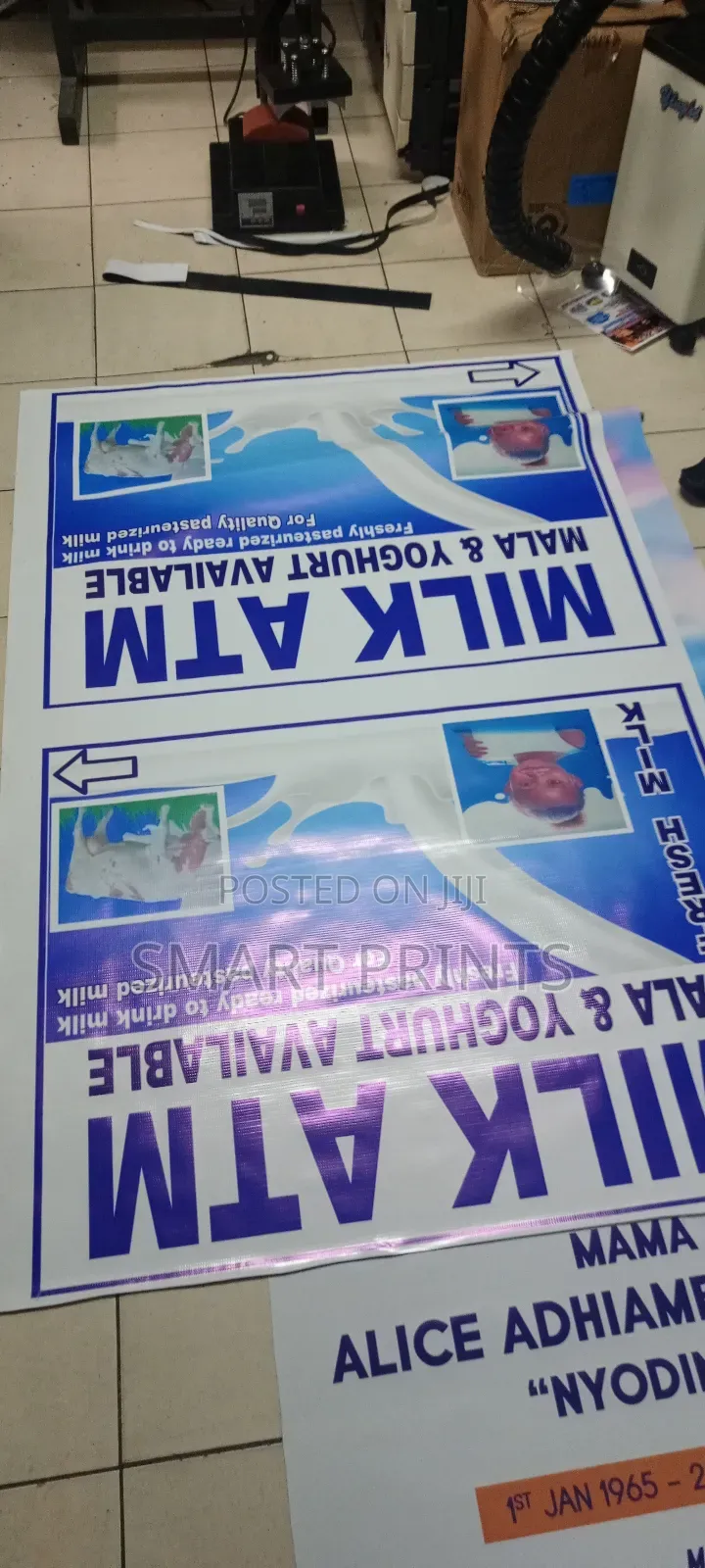 Prime Quality Banner Printing in Good Condition