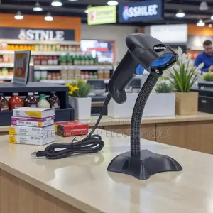 Usb Wired Pos Handheld Barcode Scanner High Speed Accurate Scanning