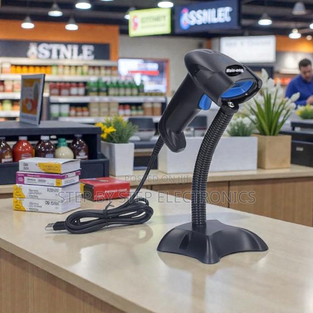 Usb Wired Pos Handheld Barcode Scanner High Speed Accurate Scanning