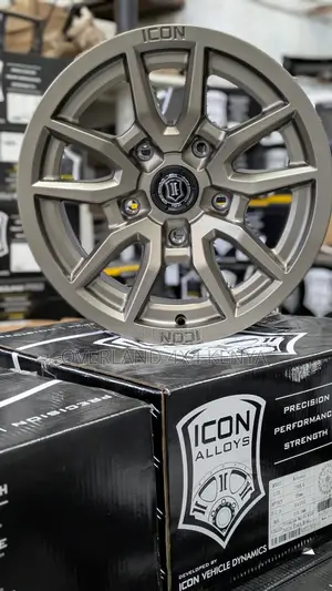 Icon Alloy Wheel Rim Matte Bronze Finish 17x8.5 5x150