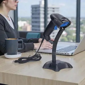 Handheld Barcode Scanner Hand-Free Reading Option High Scanning Speed