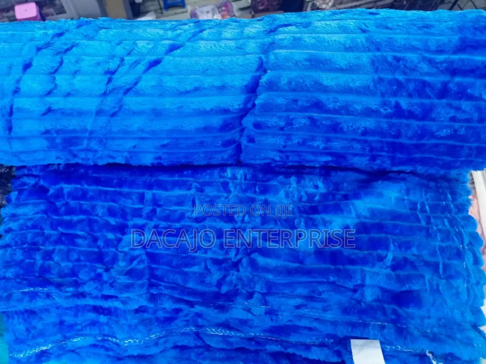 Plain Stripped Soft Blankets Size 6*6