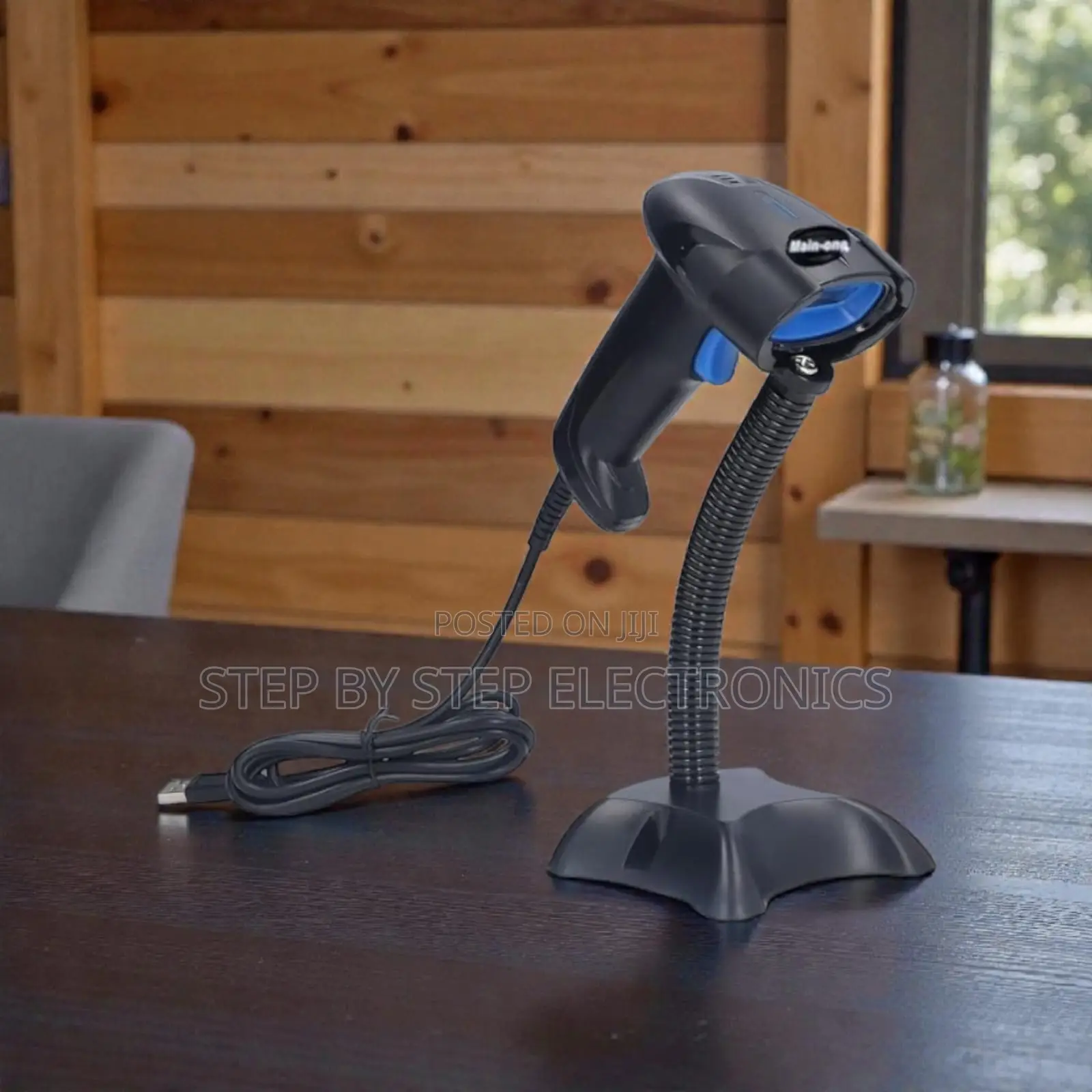 Usb Pos Handheld Barcode Scanner Comfortable Grip Lightweight Design