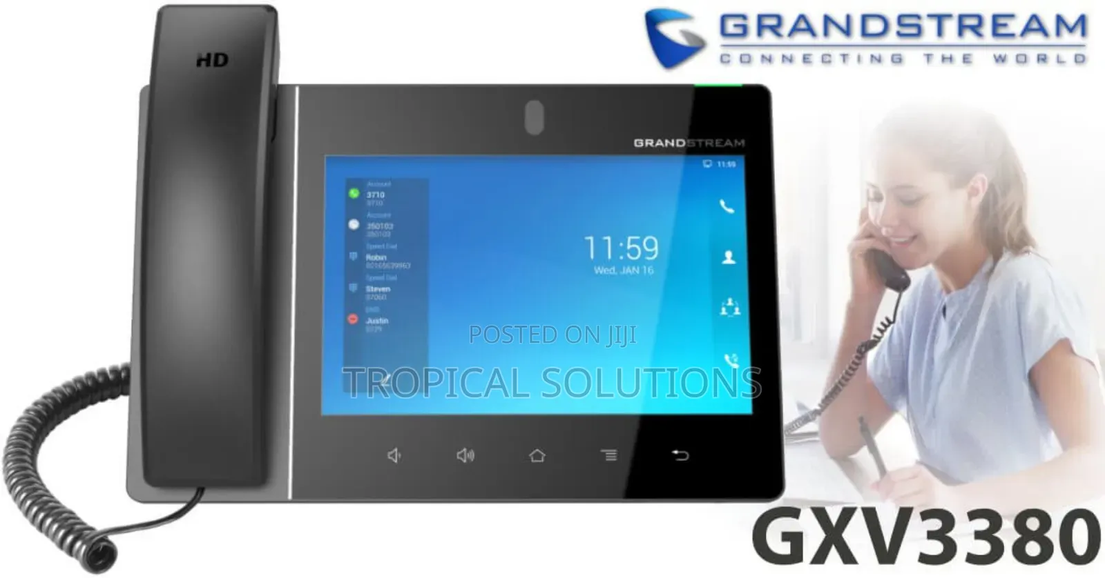 Grand Stream Gxv3380 Ip Video Phone Available