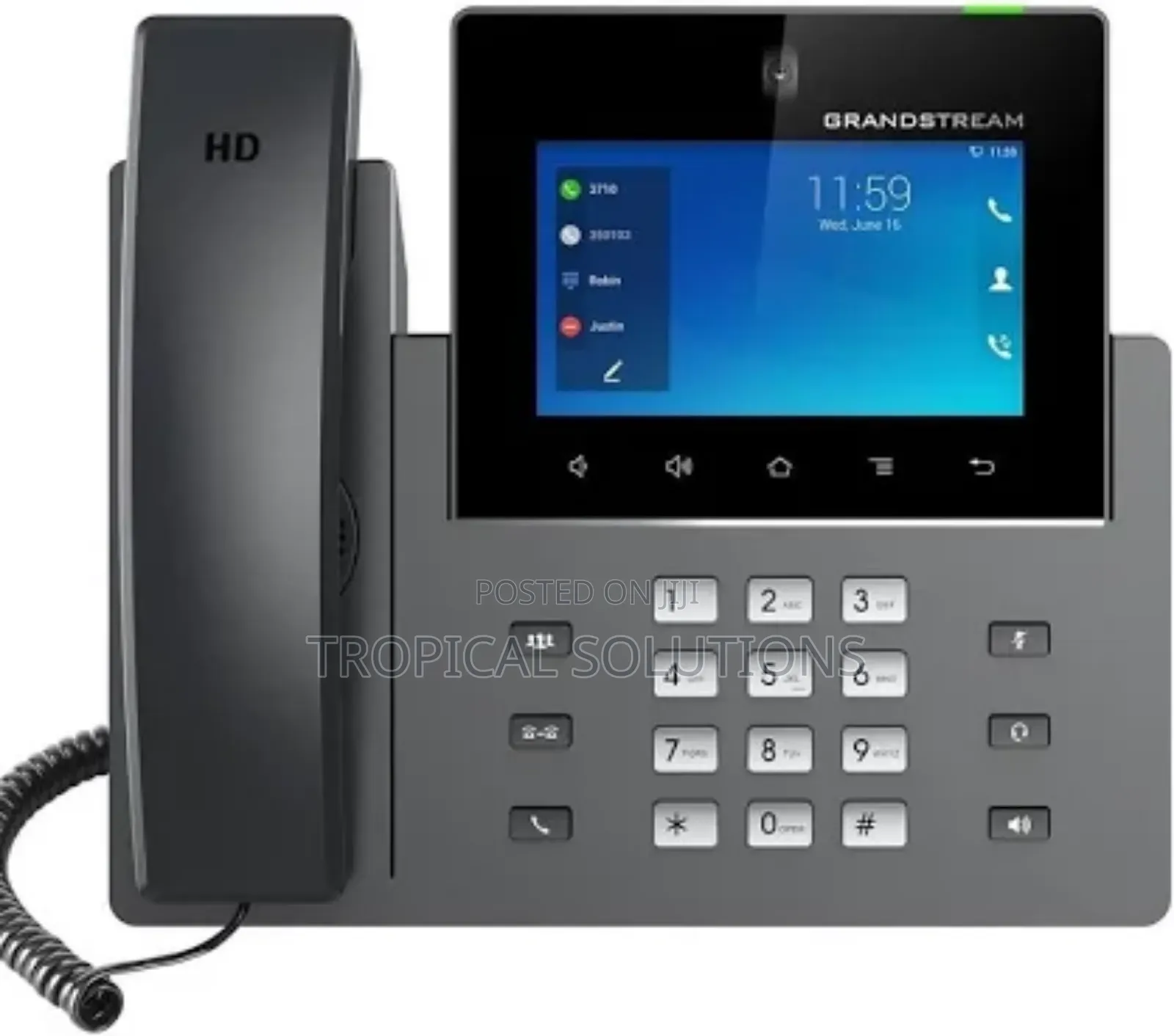 Grand Stream Gvx3450 Ip Video Phone,16 Sip Account Gvx3450