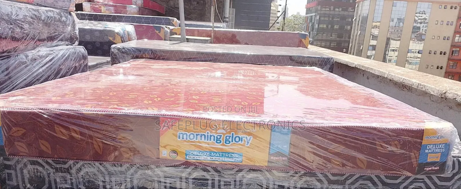 Morning Glory 5x6 Ft Deluxe Mattress - 8 Inch Extra Thick
