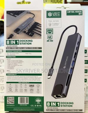 Light Wave 8 In 1 Docking Station - main view