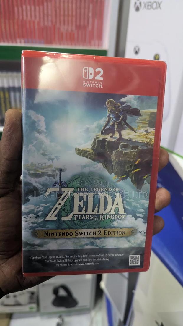Legend of Zelda Tears of the Kingdom Nintendo Switch 2