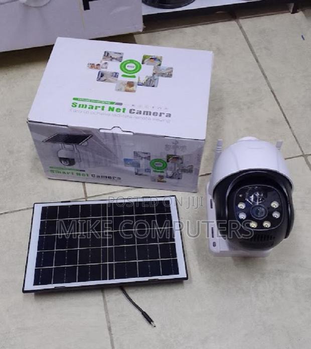 V380 Solar Camera + Solar Panel Built in Battery - main view