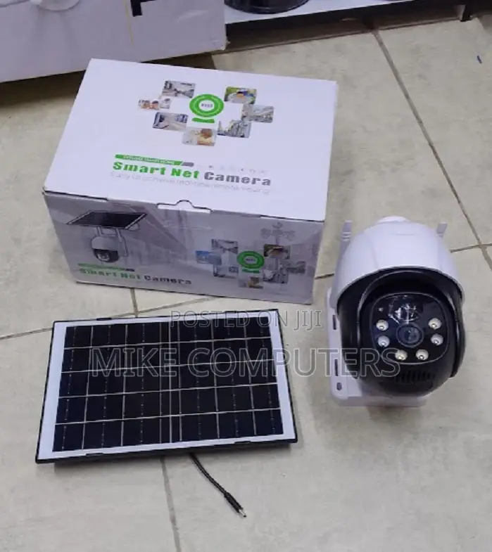 V380 Solar Camera + Solar Panel Built in Battery