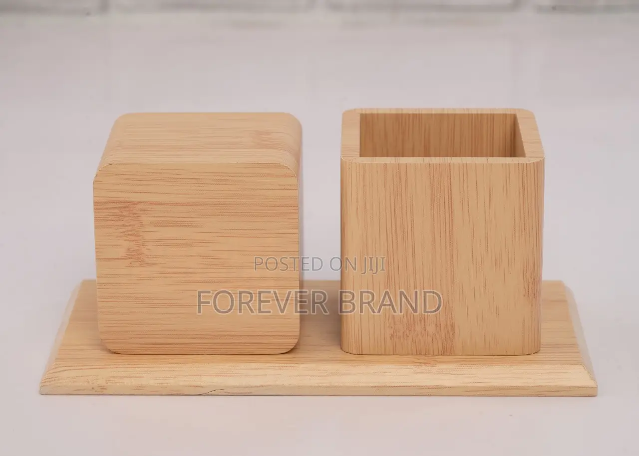 Wooden Desk Organiser