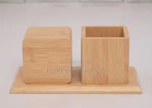 Wooden Desk Organiser