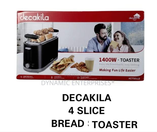 4 Sise Bread Toaster - main view