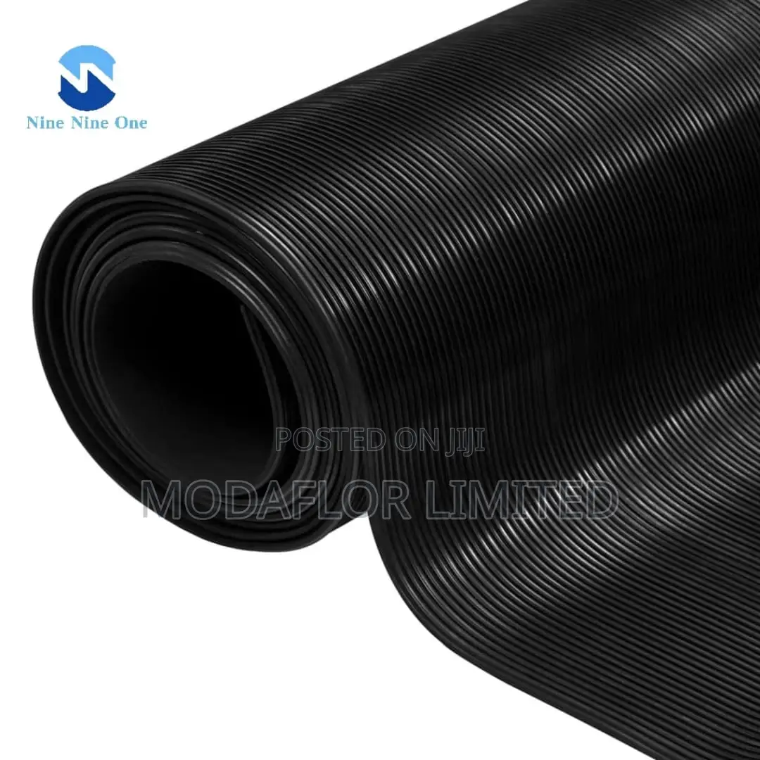 Ribbed Non-Slip Mat for Offices Shops