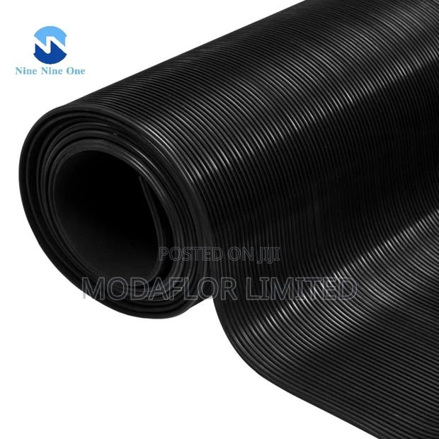 Ribbed Non-Slip Mat for Offices Shops