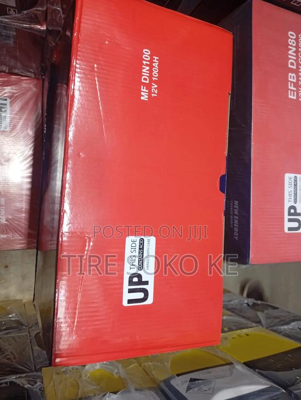 Din 100 Oursun Car Battery - thumbnail 2