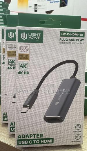 Light Wave Adapter Usb C To Hdmi 4k Hd Lw-c-hdmi-4k