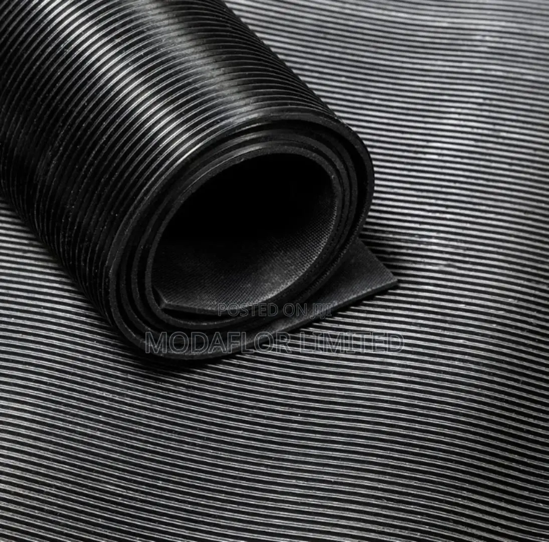 Ribbed Rubber Mat for Stores Workshops