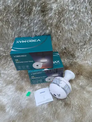 Indoor One Lens Bulb CCTV Camera With Audio and Light
