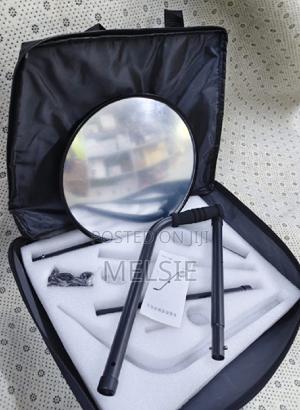 Vehicle Under-Search Security Mirror - Heavy-Duty Extruded Rubber Rim - thumbnail 2