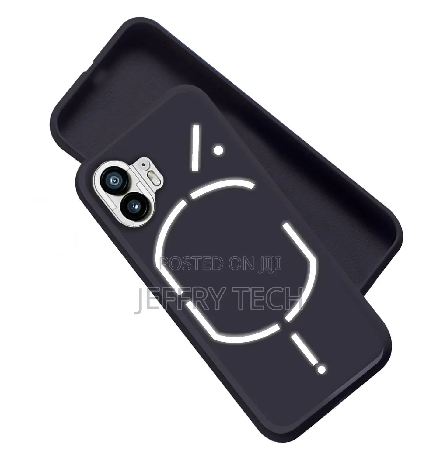 Tistque Soft Silicone Back Cover Case for Nothing Phone 1 Matte