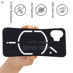 Tistque Soft Silicone Back Cover Case for Nothing Phone 1 Matte