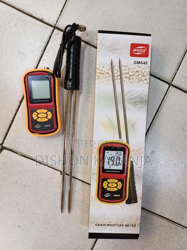 Gm640 Grain Moisture Meter. - main view