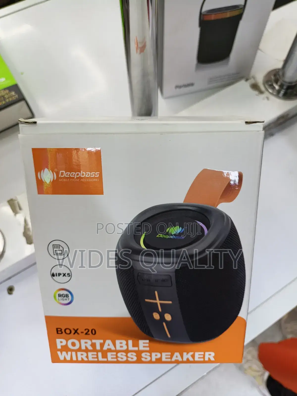Deepbass Box-20 Portable Wireless Speaker.