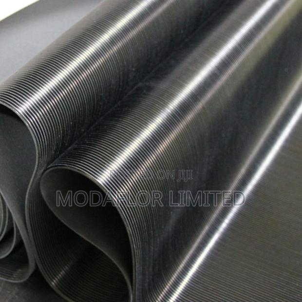 Durable Ribbed Walkway Mat for Buildings - main view