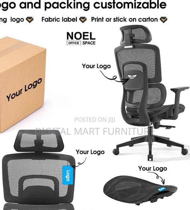 Black Adjustable Orthopedic Seating Chair - thumbnail 8