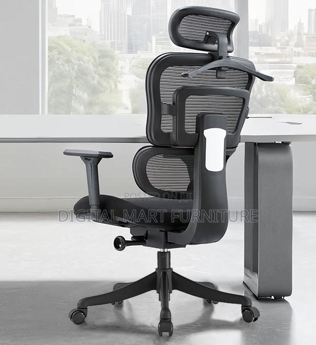 Black Adjustable Orthopedic Seating Chair - thumbnail 10