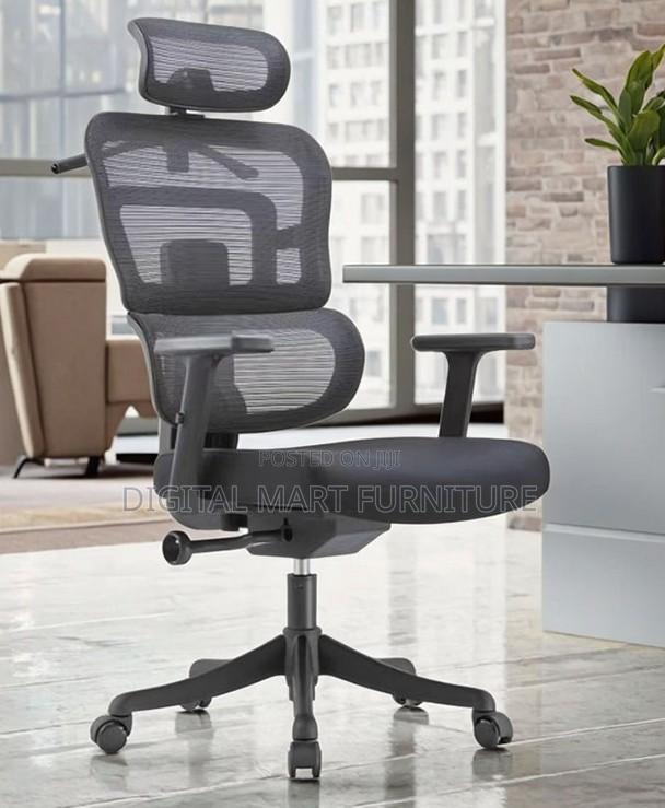 Black Adjustable Orthopedic Seating Chair - thumbnail 11