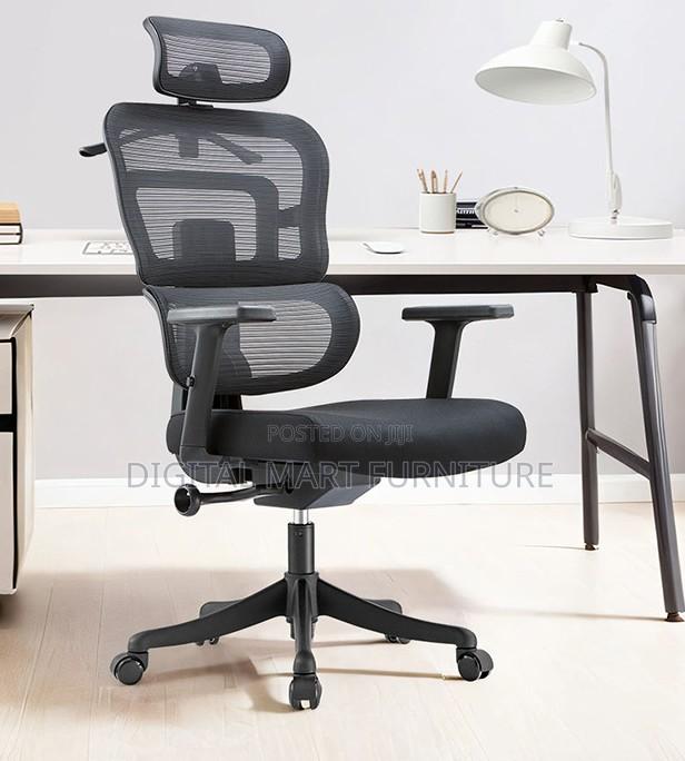 Black Adjustable Orthopedic Seating Chair - thumbnail 12