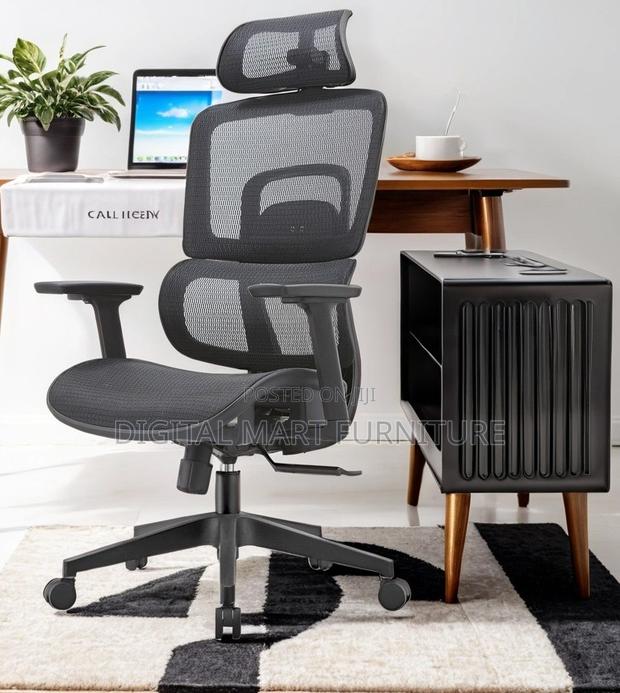 Black Adjustable Orthopedic Seating Chair - thumbnail 14