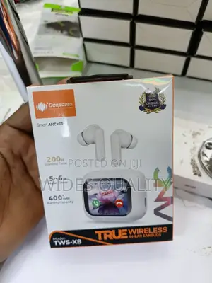 Deepbass TWS-X8 True Wireless in-Ear Earbuds.