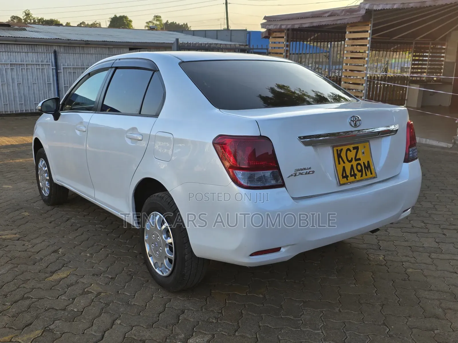 Toyota Axio 2013 White