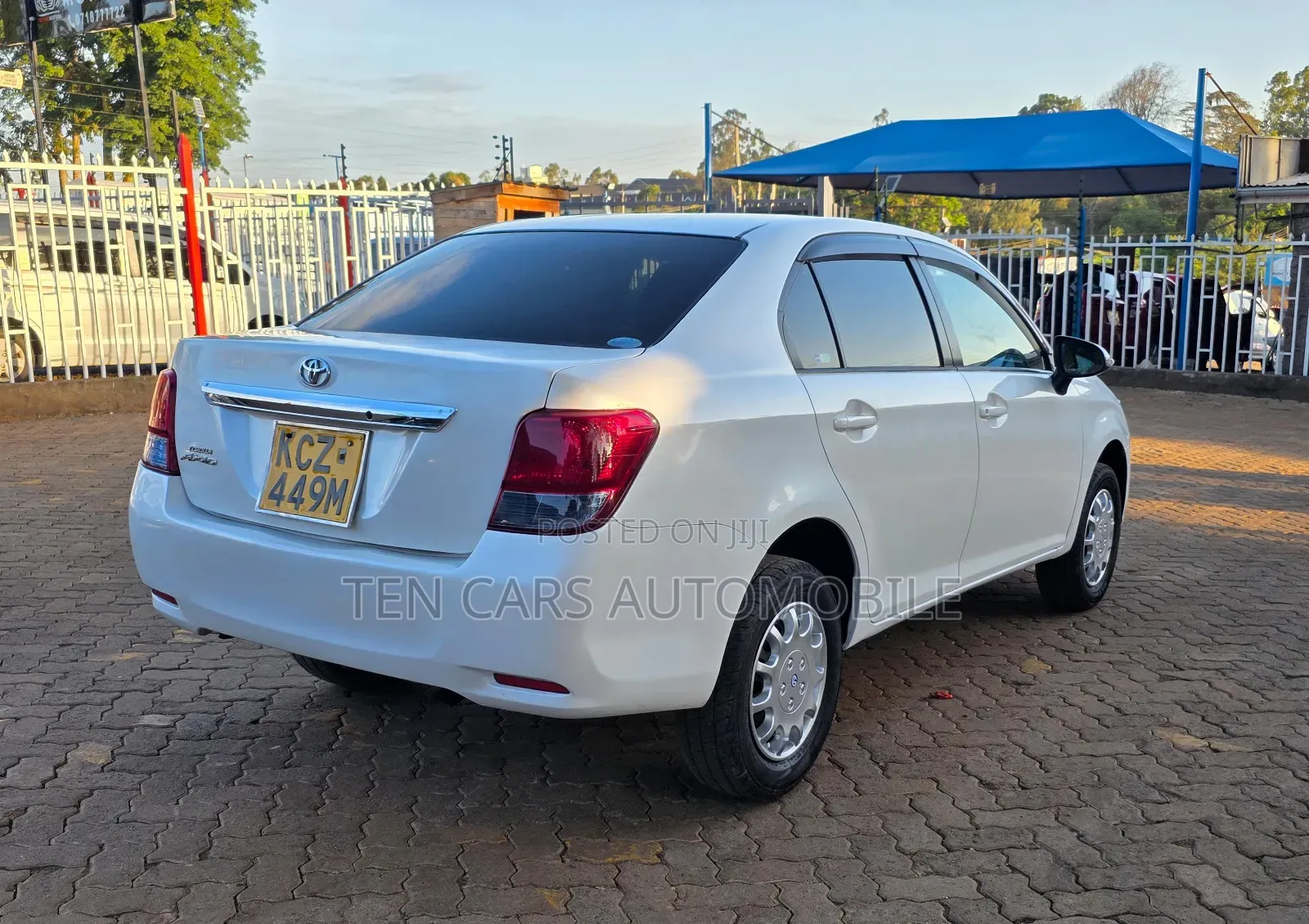 Toyota Axio 2013 White