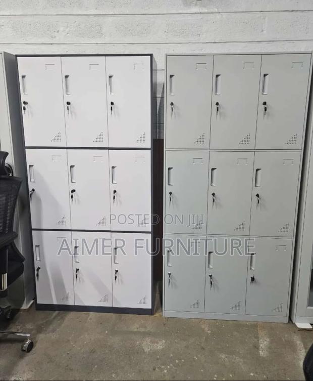 9-doors Storage Cabinet